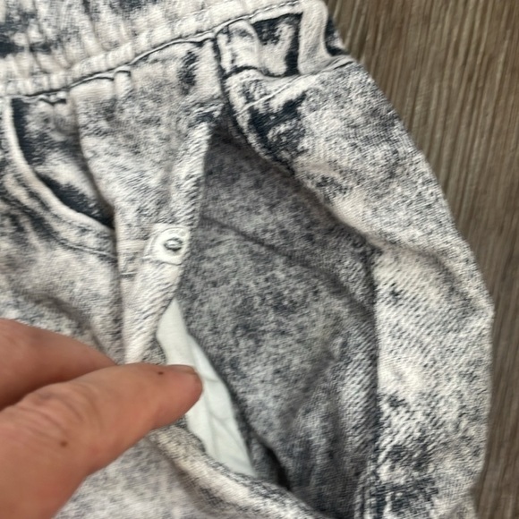 🐭Rag & Bone Miramar cotton grey acid wash shorts size small - Picture 9 of 12